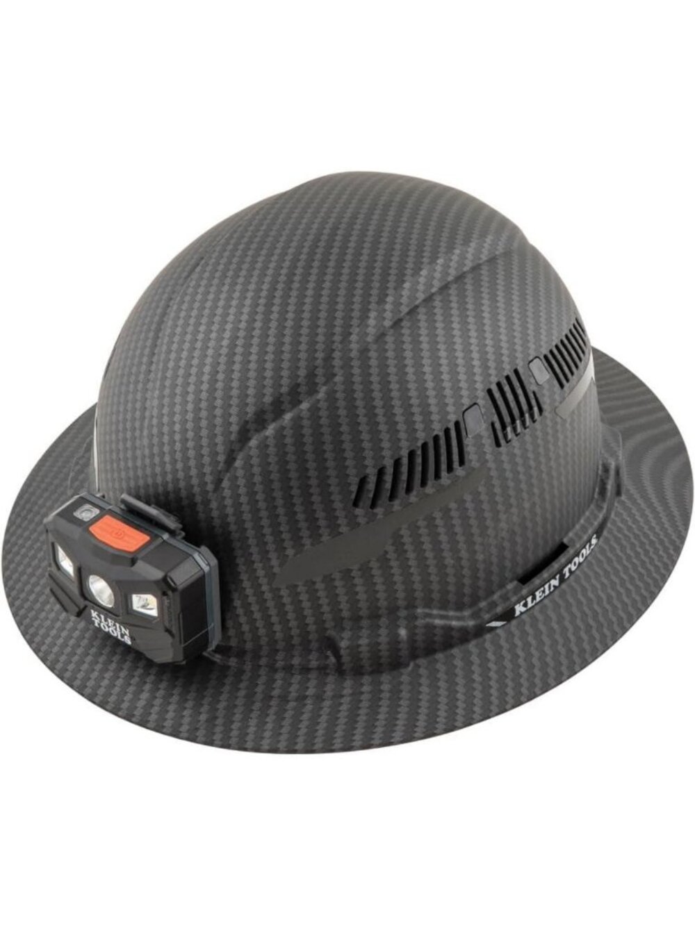 Premium Comfort Full Brim Vented Hard Hat, Class C, Jobsite Safety Gear